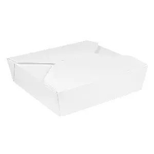 Scatole americane per microonde thepack 2910 ml 21,7x21,7x6 cm bianco cartone nano-micro + pp (100 unità)