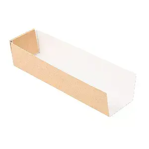 Pás hot dog thepack  4,7x18,2x4 cm natural cartão nano-micro (1200 unidade)