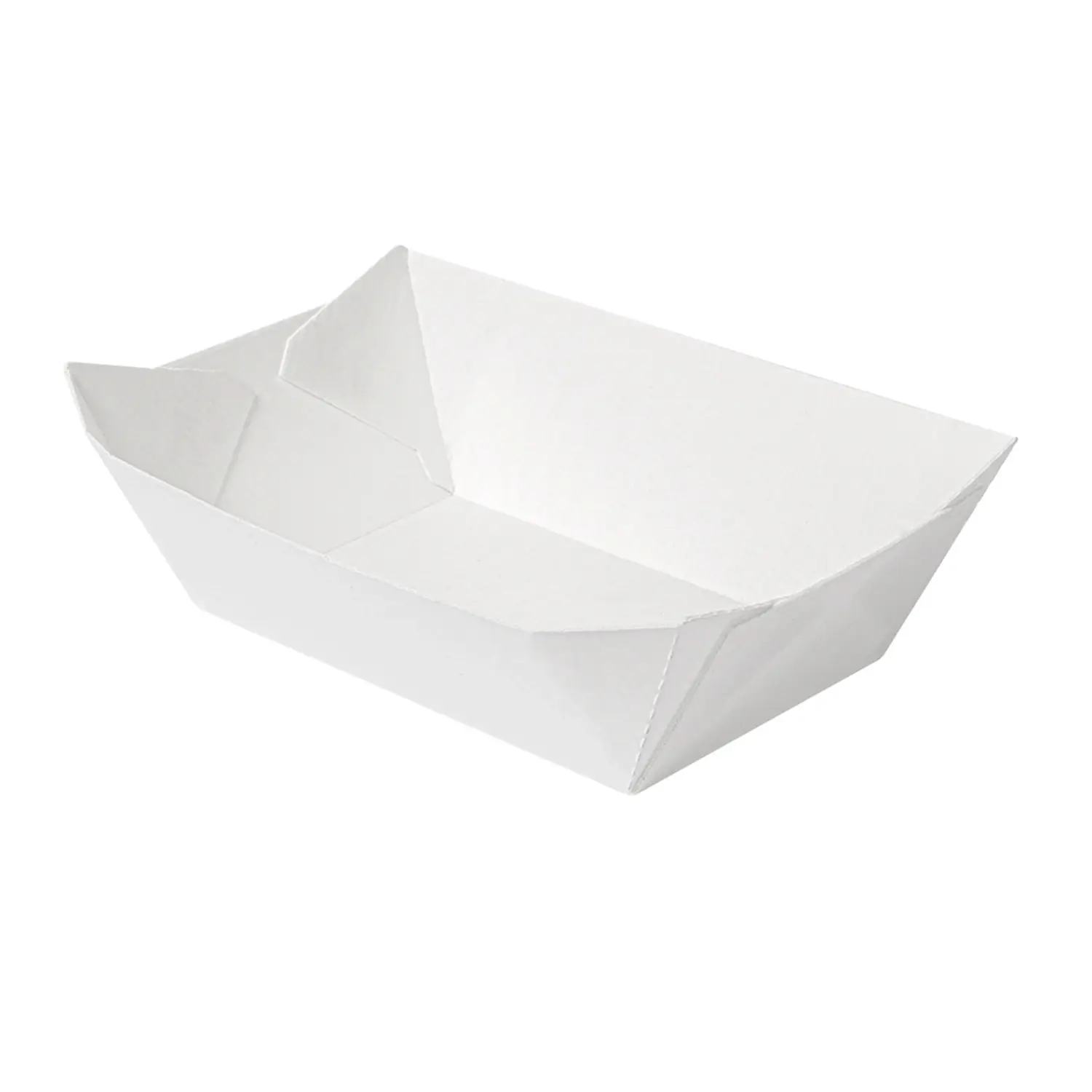 Barchette thepack 480 g 10x6,2x4,8 cm bianco cartone nano-micro (1800 unità)