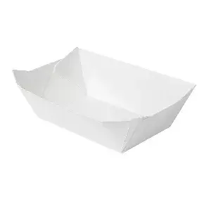 Barchette thepack 480 g 10x6,2x4,8 cm bianco cartone nano-micro (1800 unità)