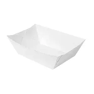 Barchette thepack 1200 g 11,9x7,9x5,5 cm bianco cartone nano-micro (1000 unità)