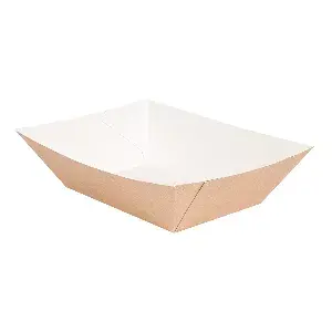 Barchette thepack 1200 g 11,9x7,9x5,5 cm naturale cartone nano-micro (1000 unità)