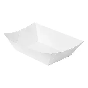 Barchette thepack 1440 g 13,5x8,5x6,2 cm bianco cartone nano-micro (600 unità)