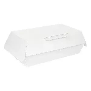 Scatole per cibo thepack  19,5x11,5x6,5 cm bianco cartone nano-micro (300 unità)