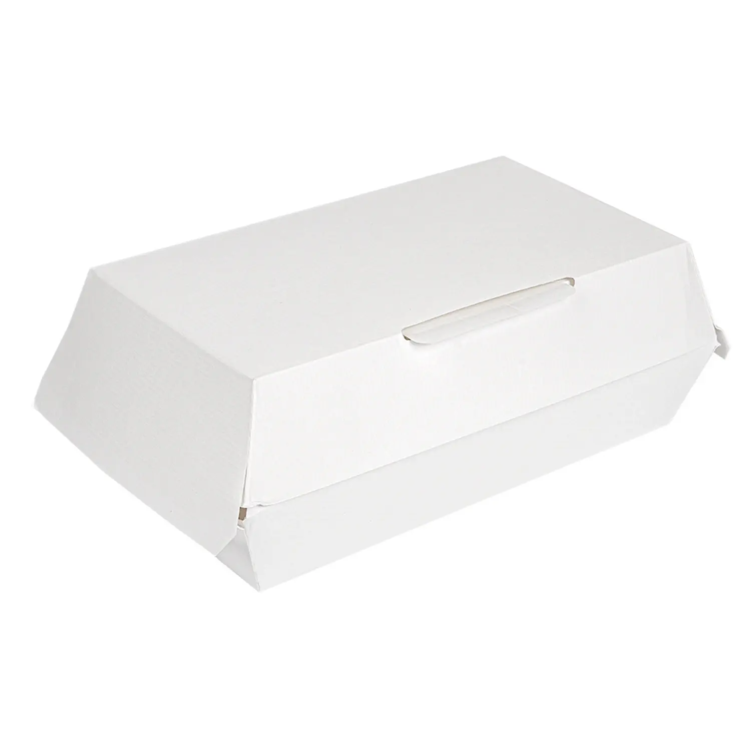 Scatole per cibo thepack  22x13x7,5 cm bianco cartone nano-micro (300 unità)