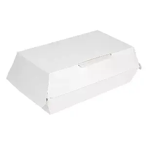 Cajas para comida thepack  22x13x7,5 cm blanco cartón nano-micro (300 unid.)