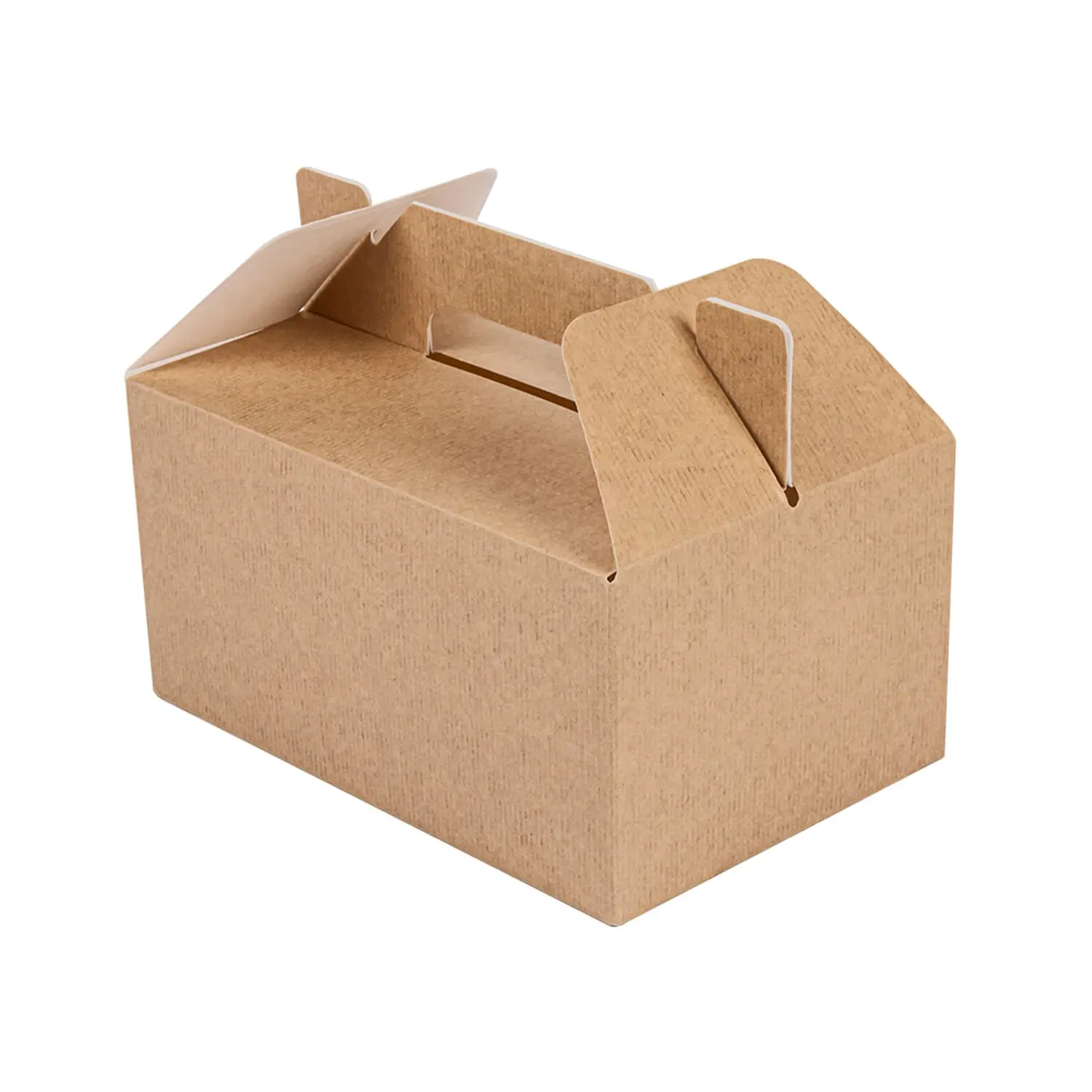 Valigiette porta pranzo thepack  18x12x9 cm naturale cartone nano-micro (100 unità)