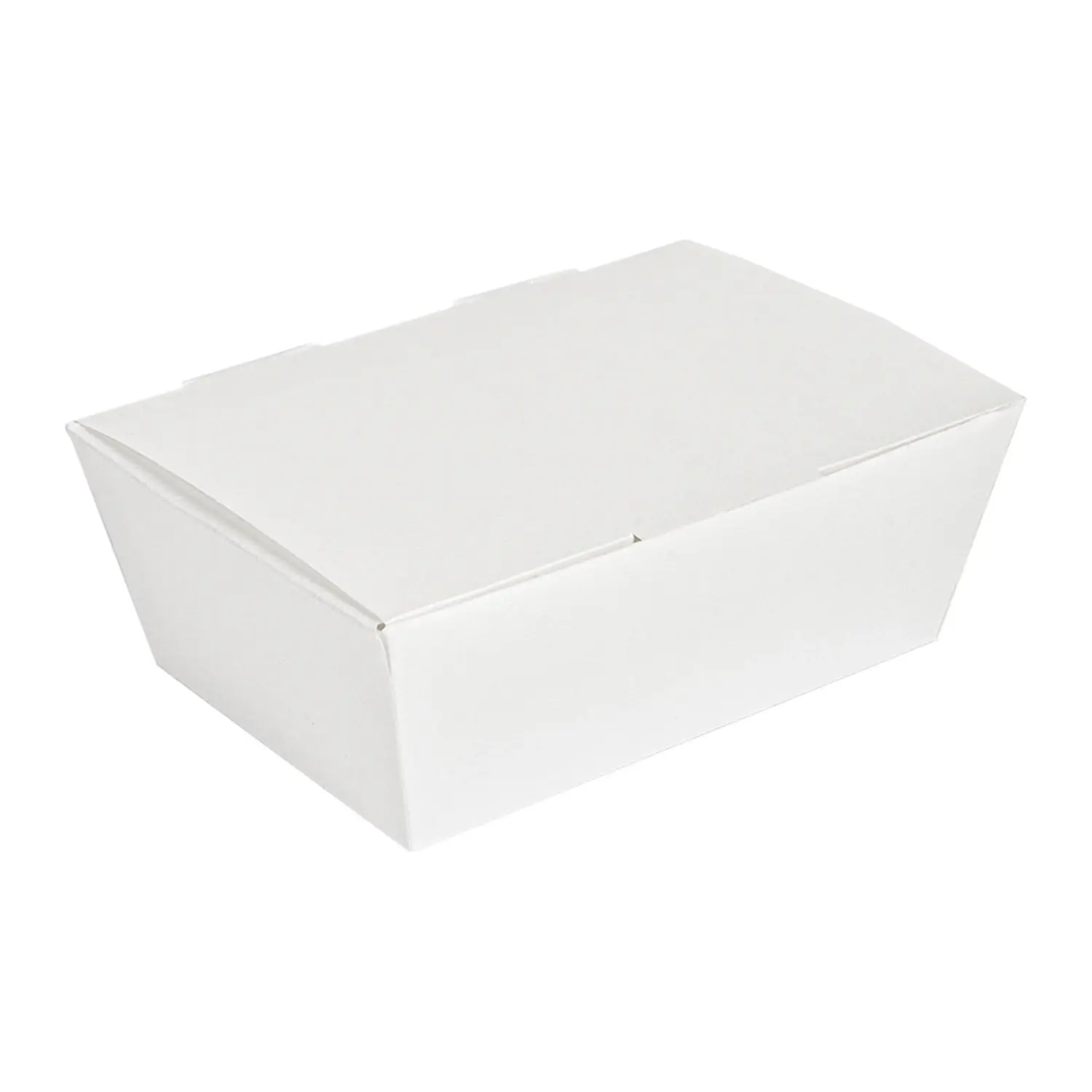 Scatole per cibo copperchio thepack 500 ml (16 oz) 14x9,7x5 cm bianco cartone nano-micro (480 unità)