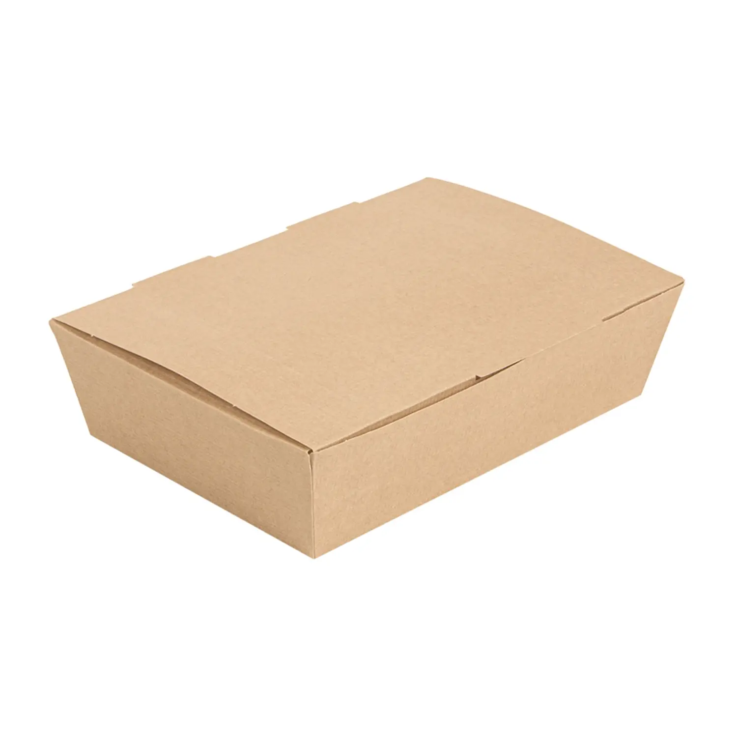 Scatole per cibo copperchio thepack 1000 ml (32 oz) 20,5x14,6x5 cm naturale cartone nano-micro (360 unità)