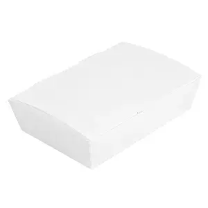 Scatole per cibo copperchio thepack 1000 ml (32 oz) 20,5x14,6x5 cm bianco cartone nano-micro (360 unità)