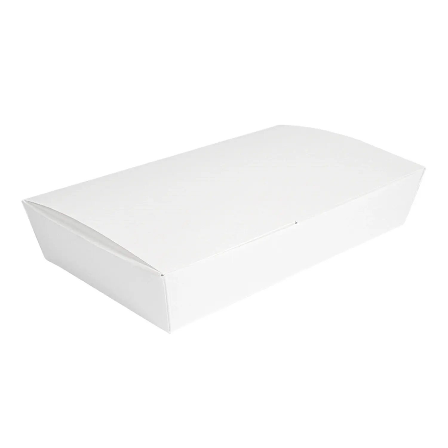 Scatole per cibo copperchio thepack 1700 ml (54 oz) 27,5x16,5x5 cm bianco cartone nano-micro (240 unità)