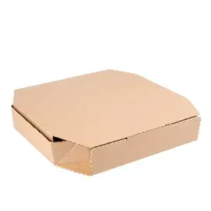 Scatola ottagonale   32x32x3,8 cm naturale cartone a microcanali (100 unità)