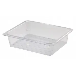 Recipiente colador GN 1/2 Transparente