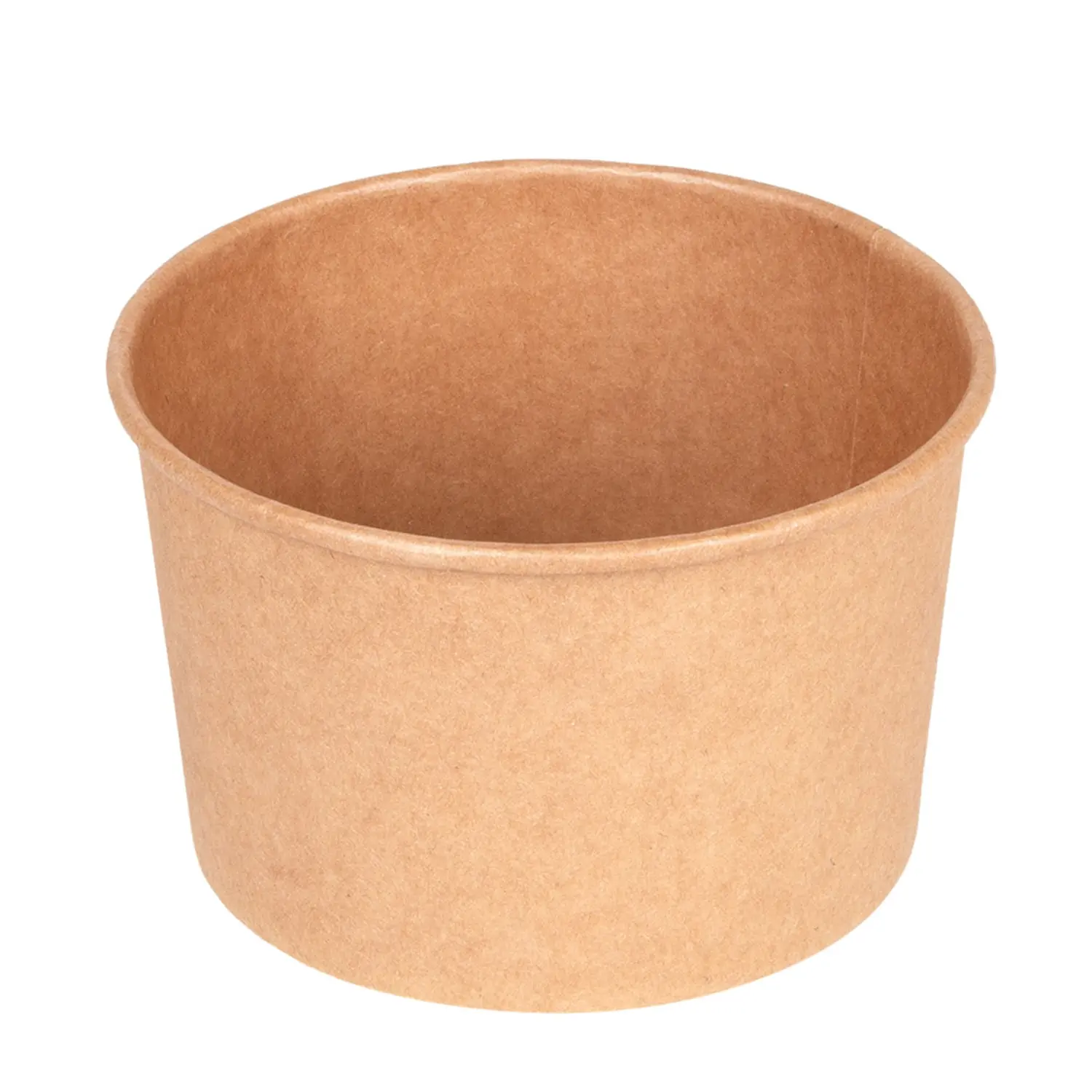 Insalatieri  480 ml 300 + 18 pe g/m2 ø11,1/9,5x7 cm naturale kraft (500 unità)