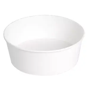 Insalatieri  1300 ml 337 g/m2 + pe ø 18,7/16x7 cm bianco cartone (300 unità)