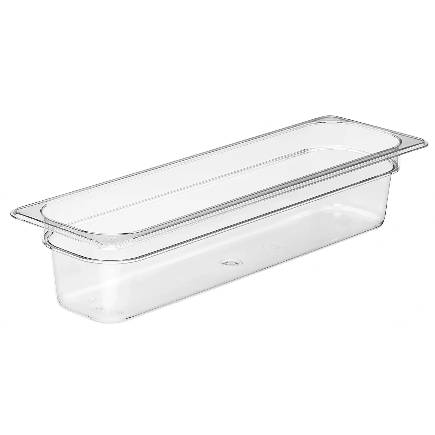 Recipiente GN 1/2 largo 5 L Transparente Pack de 6 unidades