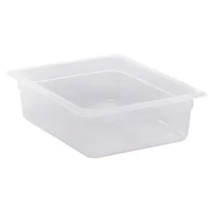 Recipiente GN 1/2 5,9 L Blanco translúcido. (No incluye tapa) Pack de 6 unidades