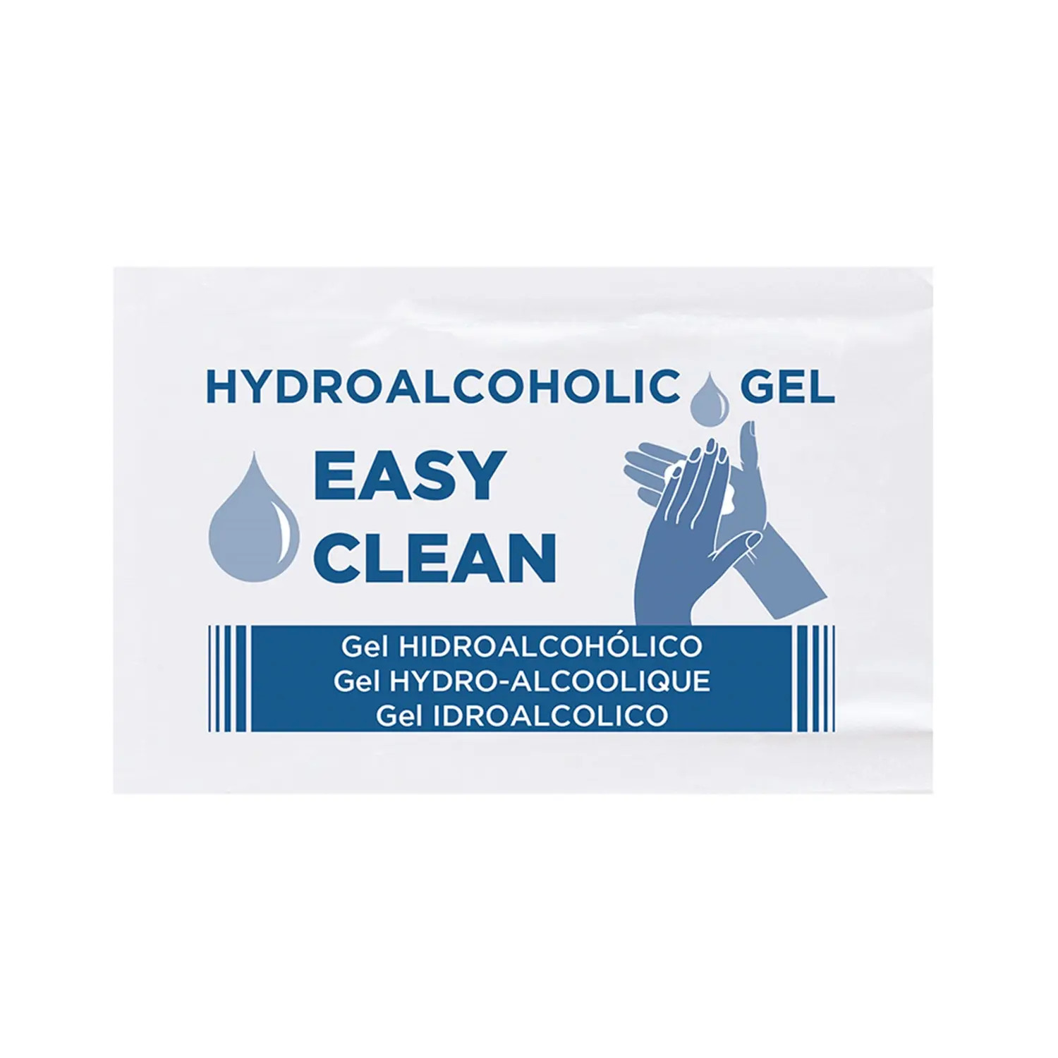 Gel idroalcolico  2,5 ml 4,5x7 cm (250 unità)