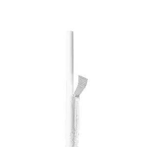 Cannucce avvolte paper  ø0,80x20 cm bianco carta (3000 unità)