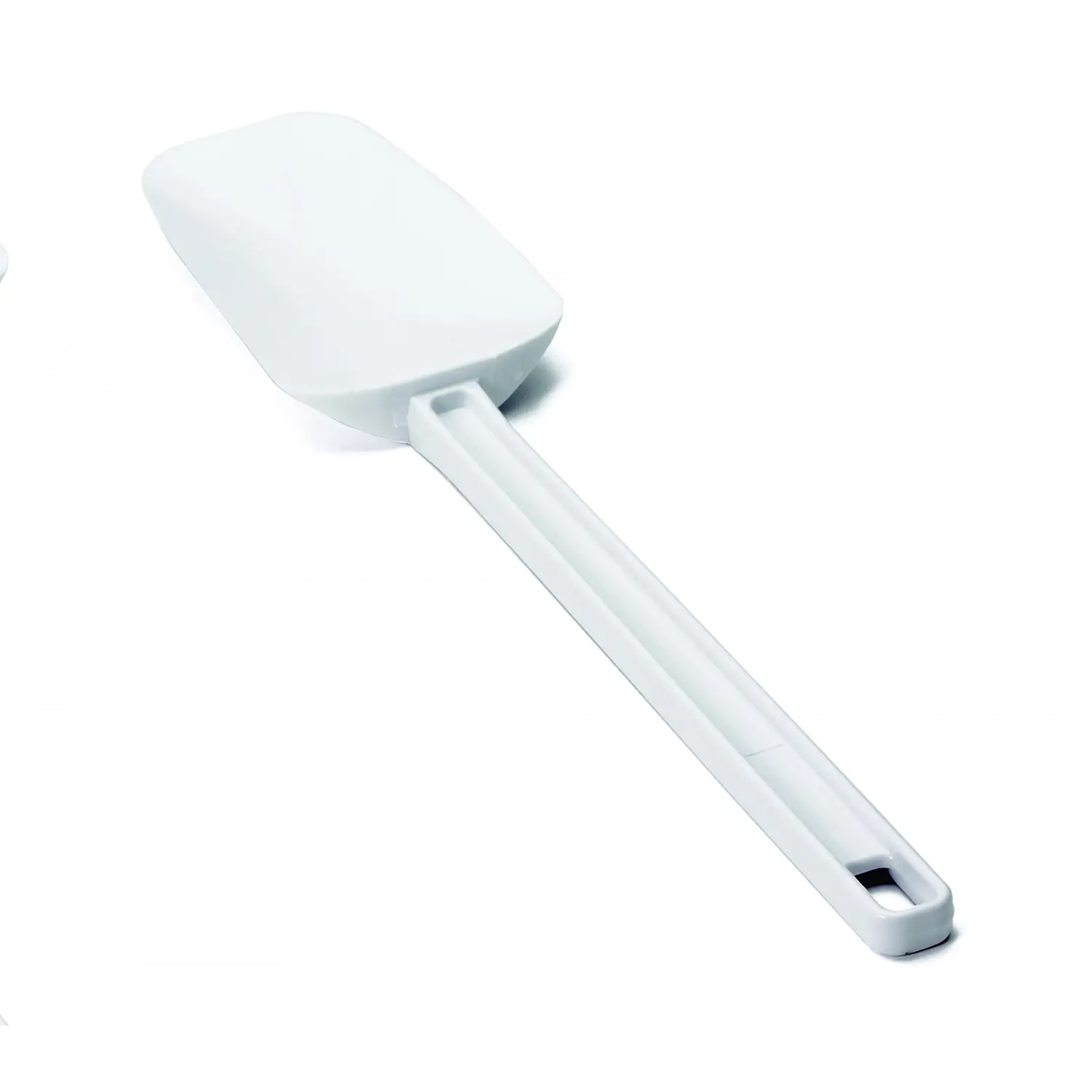 Lengua plana tipo cuchara 35,5 cm de largo Blanco