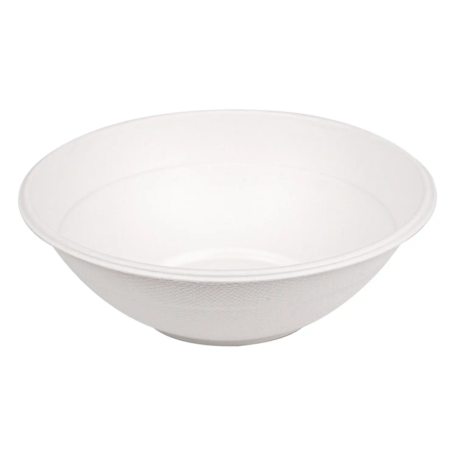 Ciotole bionic 950 ml ø 19,6x6,5 cm bianco bagassa (400 unità)
