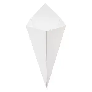 Coni per fritti thepack 250 g 15,7x26,8 cm bianco cartone nano-micro (1200 unità)