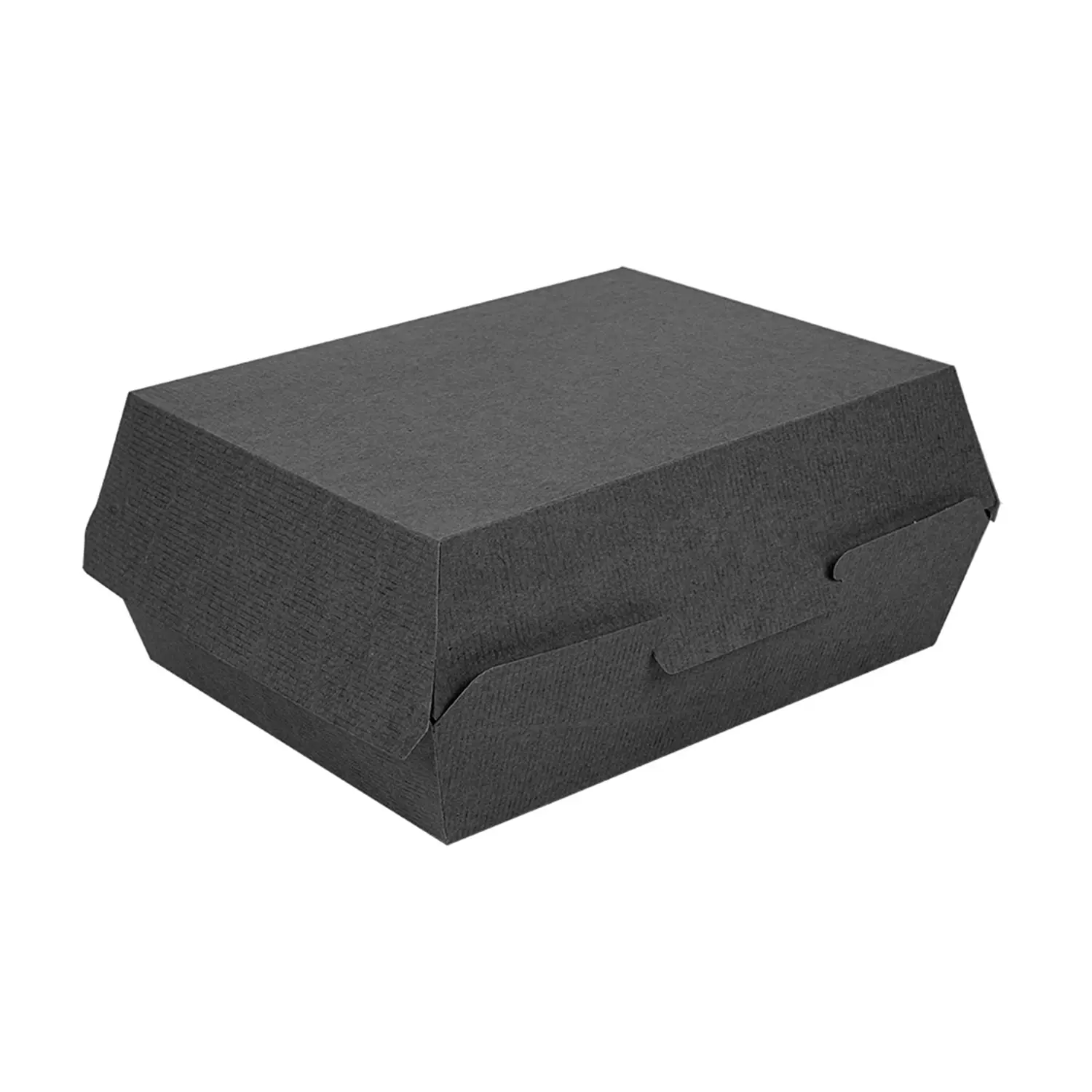 Scatole per cibo thepack  22,5x17x8,5 cm nero cartone nano-micro (300 unità)