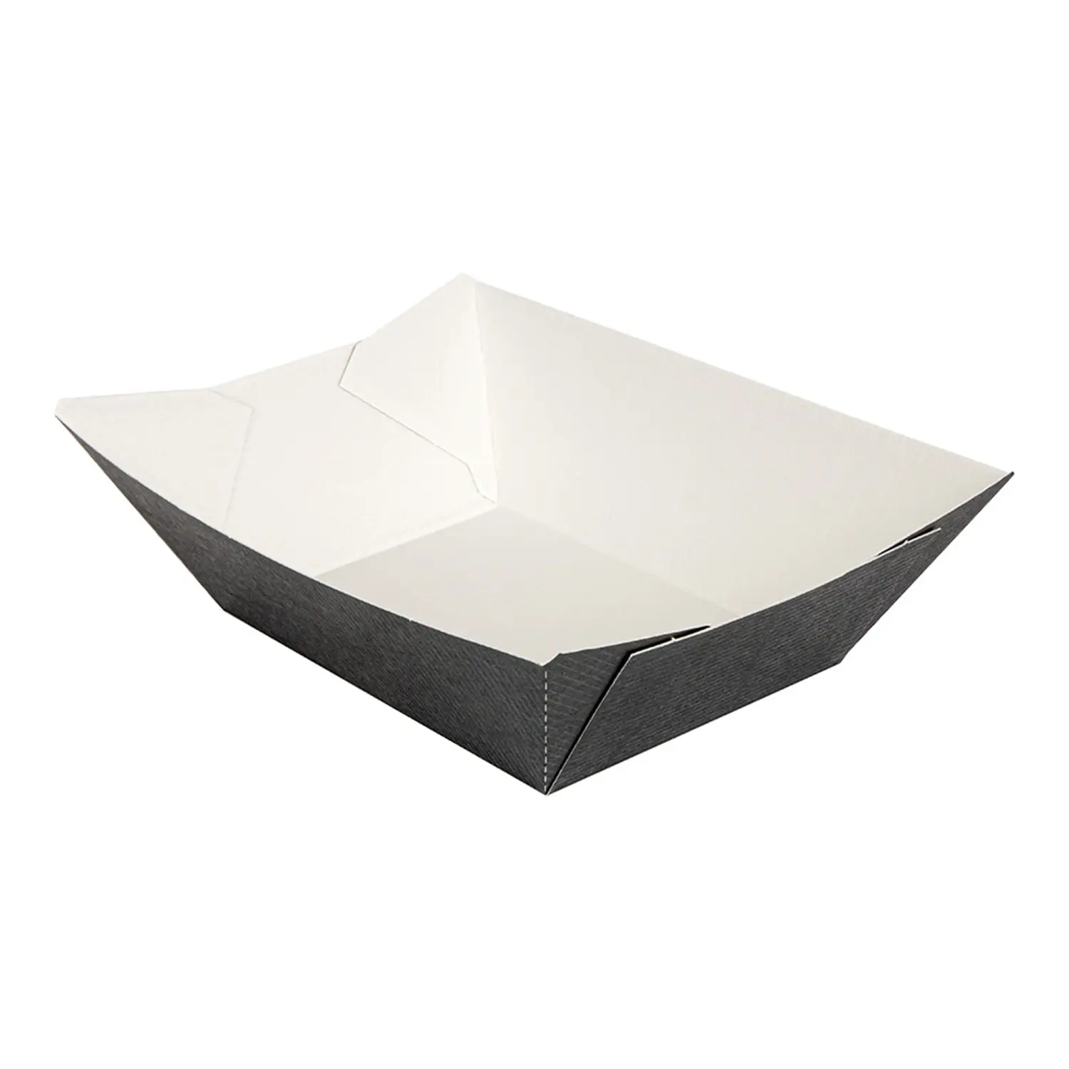 Barchette thepack 960 g 10,6x7,2x5,2 cm nero cartone nano-micro (1200 unità)