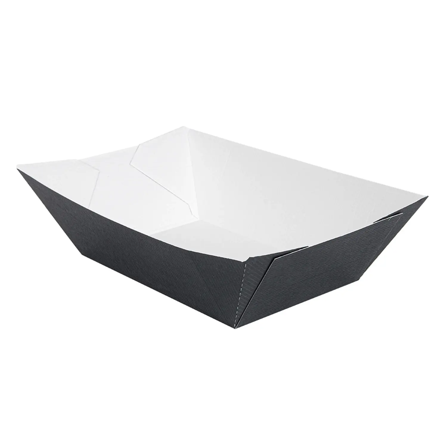 Barchette thepack 1440 g 13,5x8,5x6,2 cm nero cartone nano-micro (600 unità)