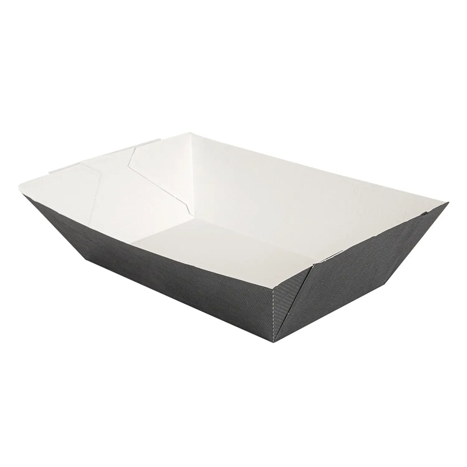 Barchette thepack 2400 g 17x9,7x6,3 cm nero cartone nano-micro (600 unità)