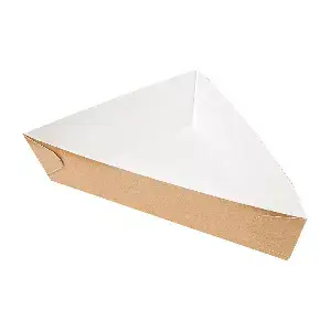 Barchette triangolare thepack  14,5x19x3,5 cm naturale cartone nano-micro (900 unità)