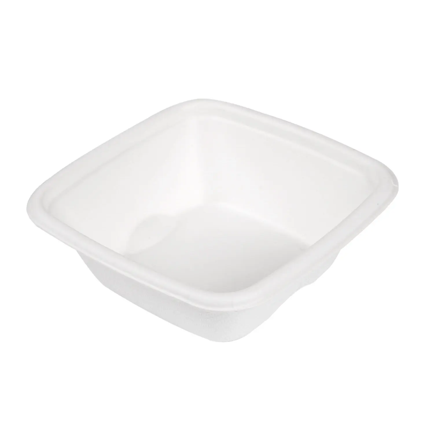 Terrina piccola bionic 70 ml 7,7x7,7x2,7 cm bianco bagassa (600 unità)