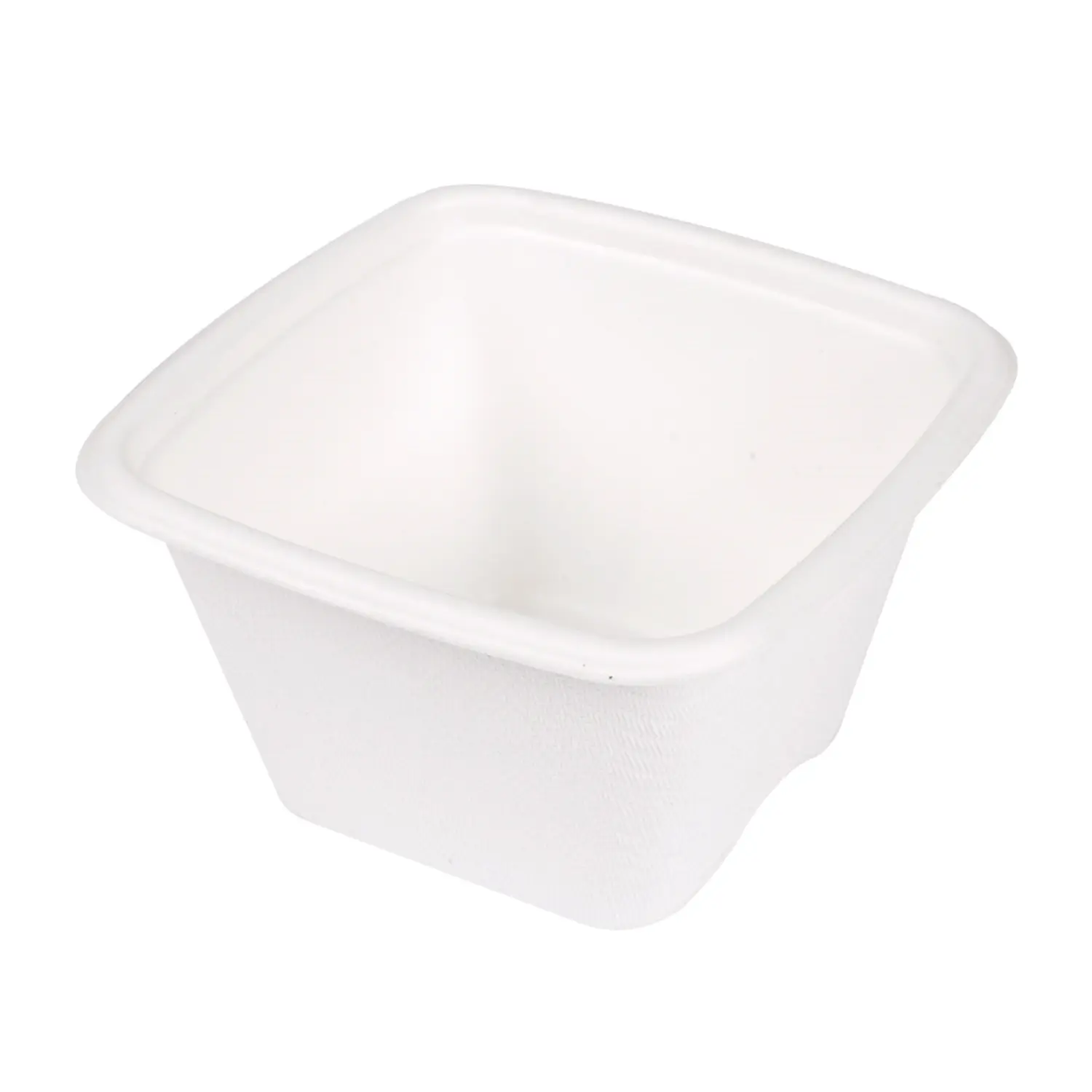 Terrina piccola bionic 130 ml 7,7x7,7x4,6 cm bianco bagassa (600 unità)