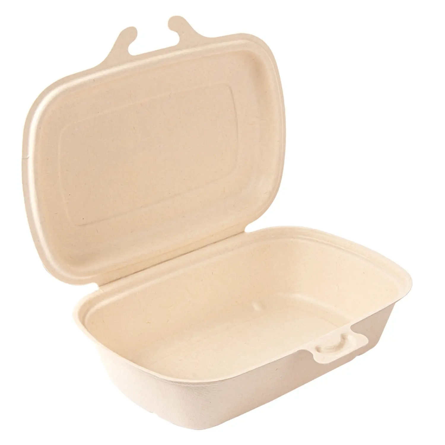 Contenitori bionic 900 ml 22,4x14x6 cm naturale bagassa (400 unità)