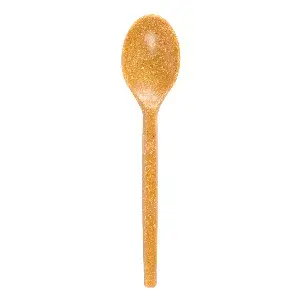 Cucchiaini 'essential'  13 cm naturale fibra di legno (100 unità)
