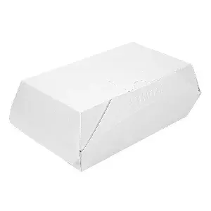 Caixas para alimentos thepack 'paperlock'  19,5x12,5x7 cm branco cartão nano-micro (300 unidade)