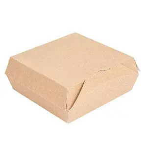 Caixas para alimentos thepack  21x20,5x8 cm natural cartão nano-micro (300 unidade)