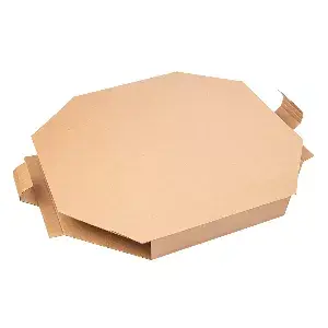 Caixa para paelha  370 g/m2 50,5x50,5x5 cm natural cartão (100 unidade)