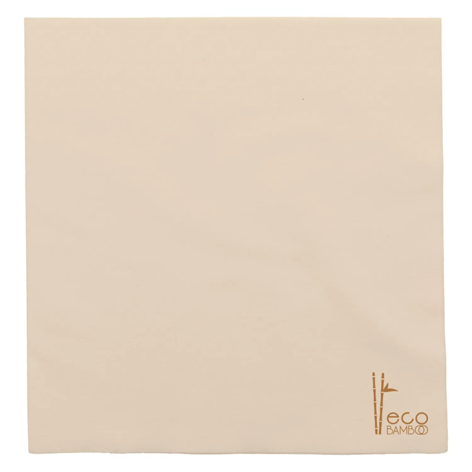 Tovaglioli p. 1/4 'like linen' eco-bamboo 70 g/m2 45x45 cm naturale bambù (600 unità)