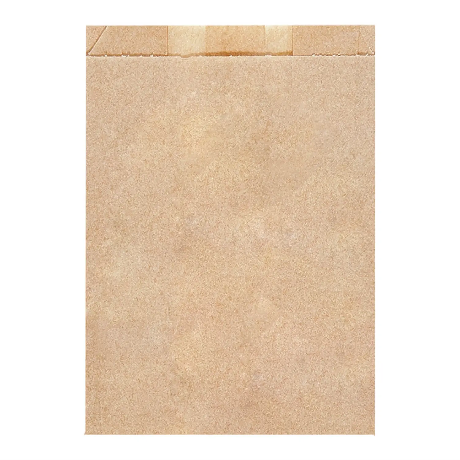 Sacchetti croissant  32 g/m2 19+8x26 cm naturale kraft (500 unità)