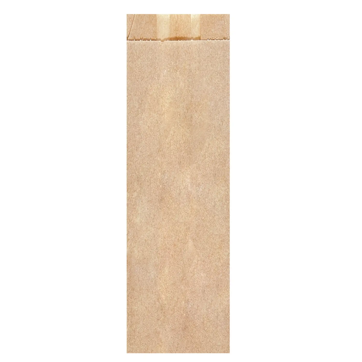 Sacos padaria  32 g/m2 14+9x46 cm natural kraft (500 unidade)