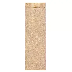 Bolsas panadería  32 g/m2 14+9x46 cm natural kraft (500 unid.)