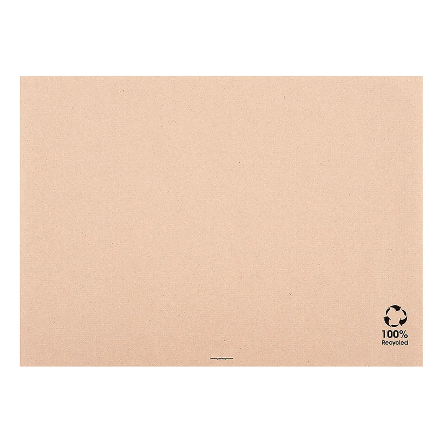 Tovagliette per vassoi feel green  48 g/m2 28x35 cm naturale carta riciclata (2000 unità)