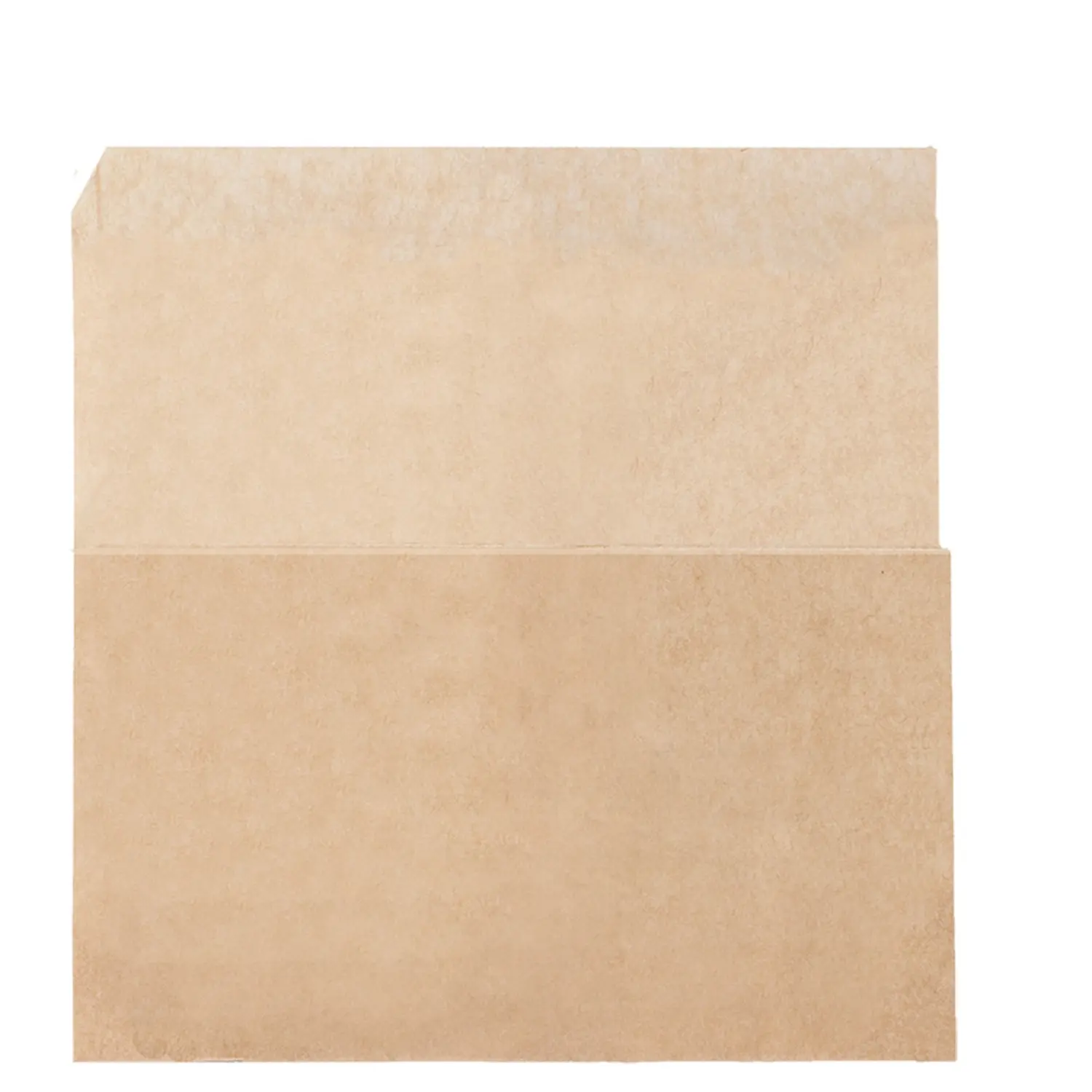 Carta antigrasso aperto 2 lati  34 g/m2 26x25/15 cm naturale pergamana antigrassi (500 unità)
