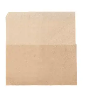 Papel anti-gordura aberto 2 lados  34 g/m2 26x25/15 cm natural perg.anti-gordura (500 unidade)