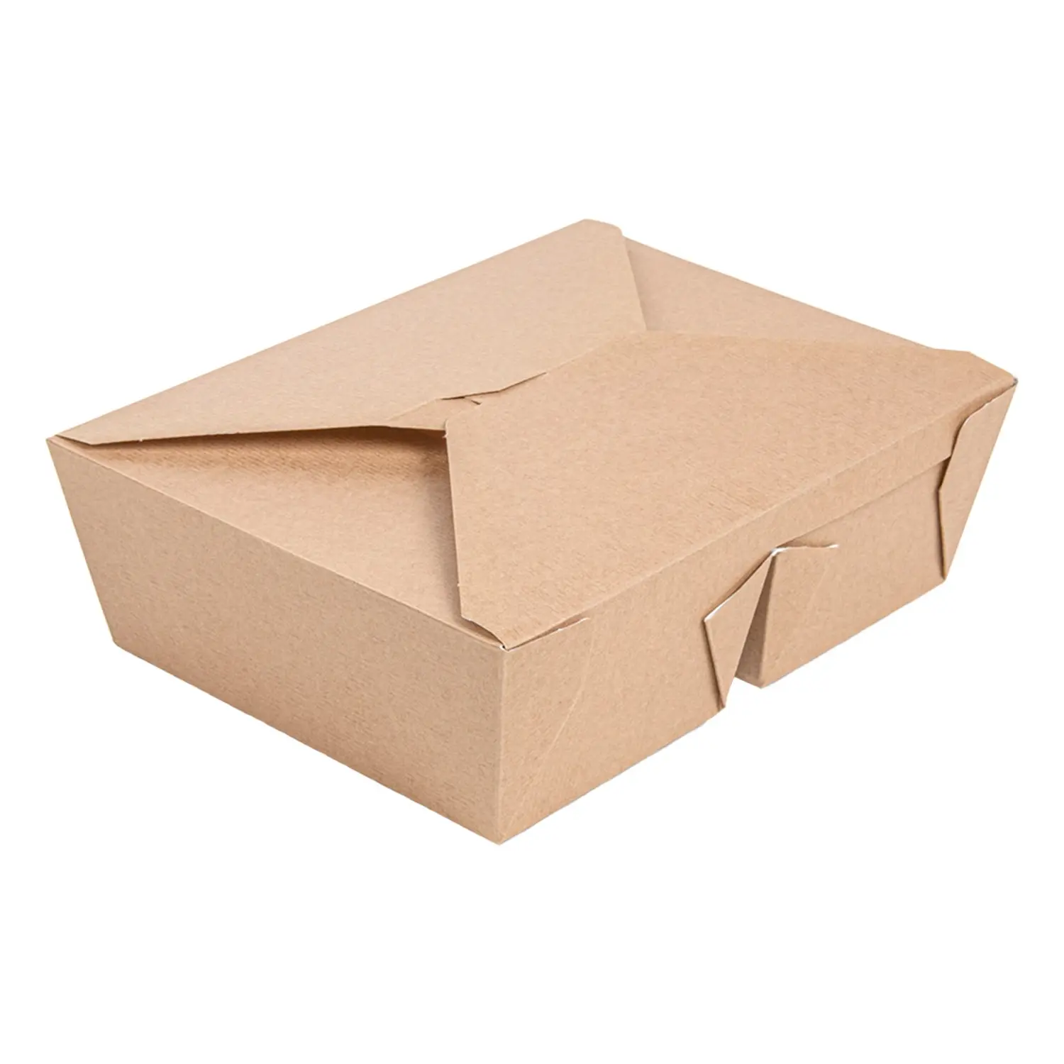 Scatole americane 2 scomparti thepack 990 + 990 ml 19,6x14x6,2 cm naturale cartone nano-micro + pp (200 unità)