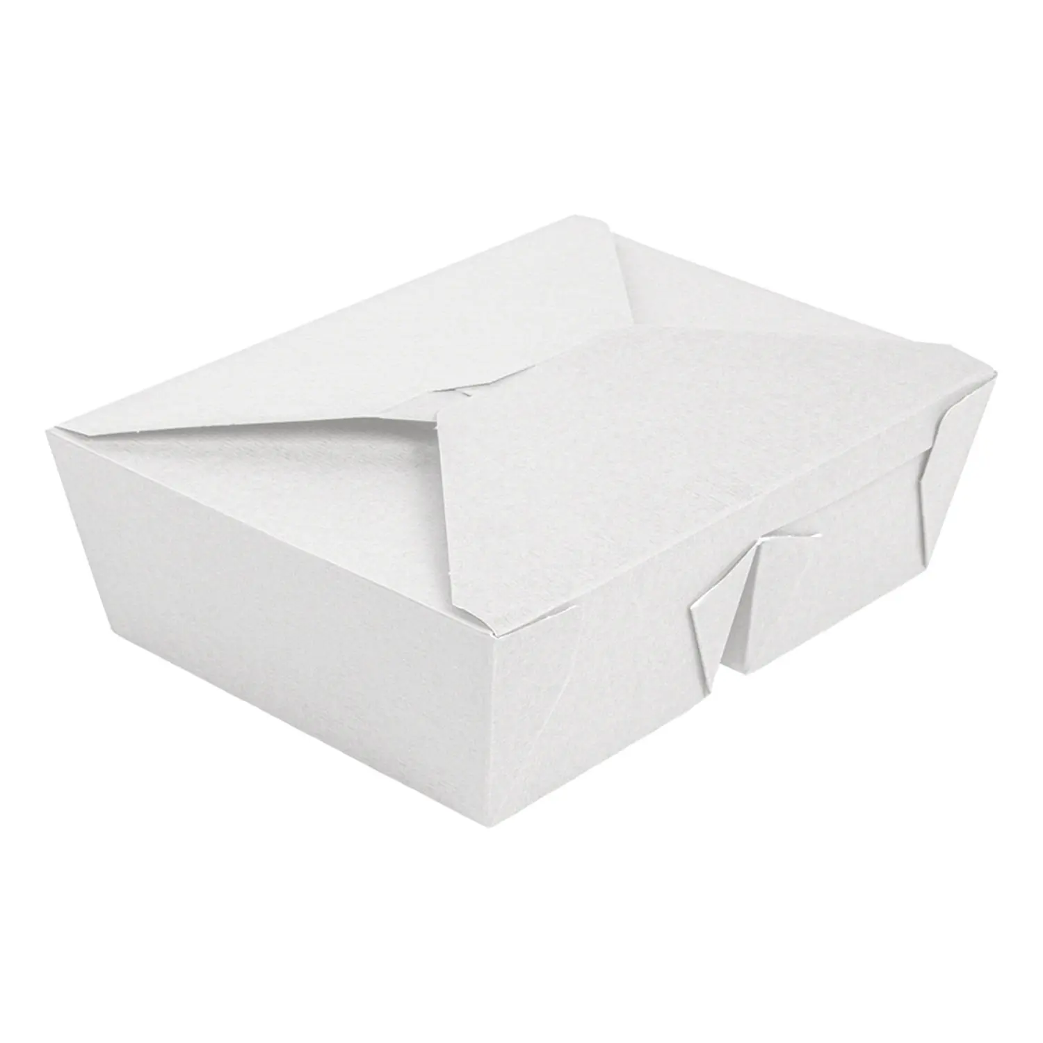 Scatole americane 2 scomparti thepack 990 + 990 ml 19,6x14x6,2 cm bianco cartone nano-micro + pp (200 unità)