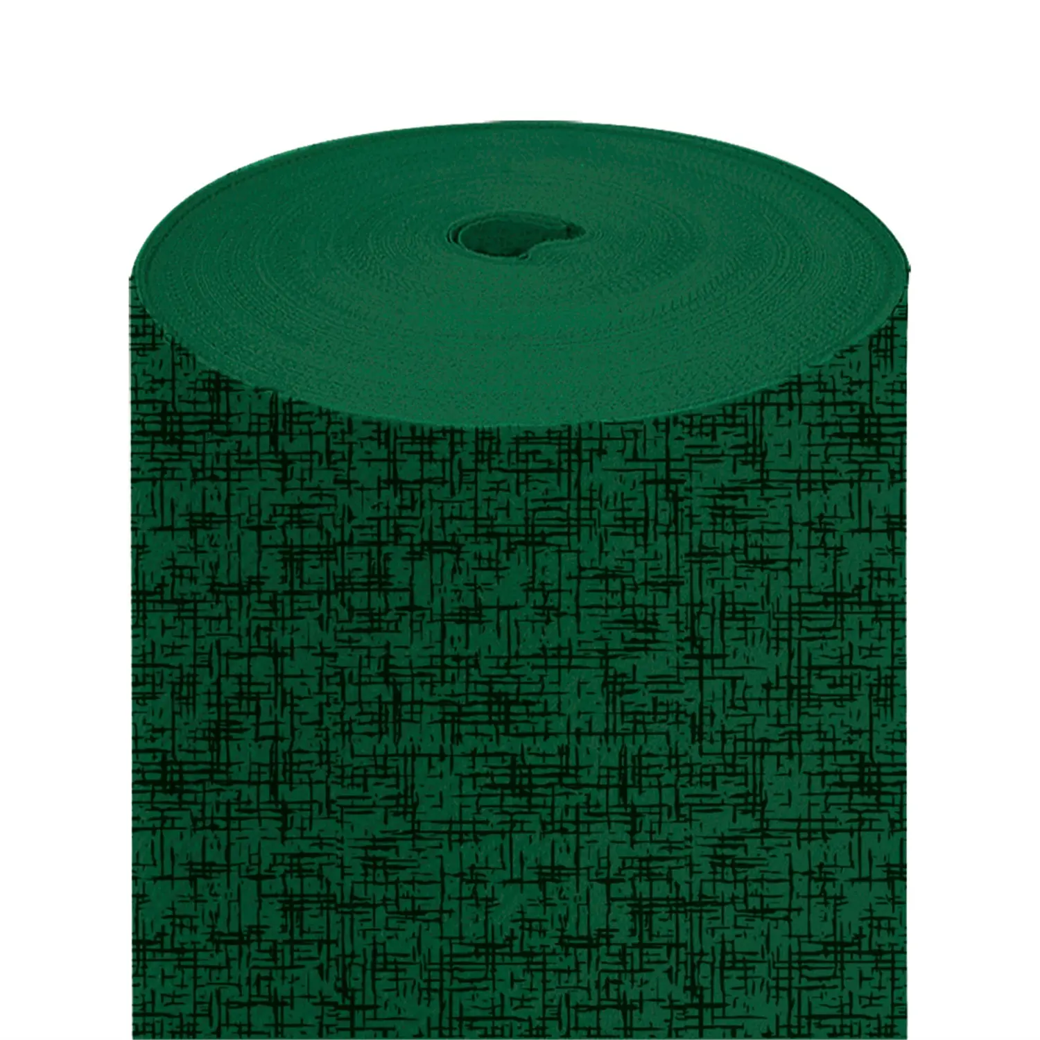 Tovaglia rotolo 'jazz' 55 g/m2 1,20x50 m verde giaguaro airlaid (1 unità)