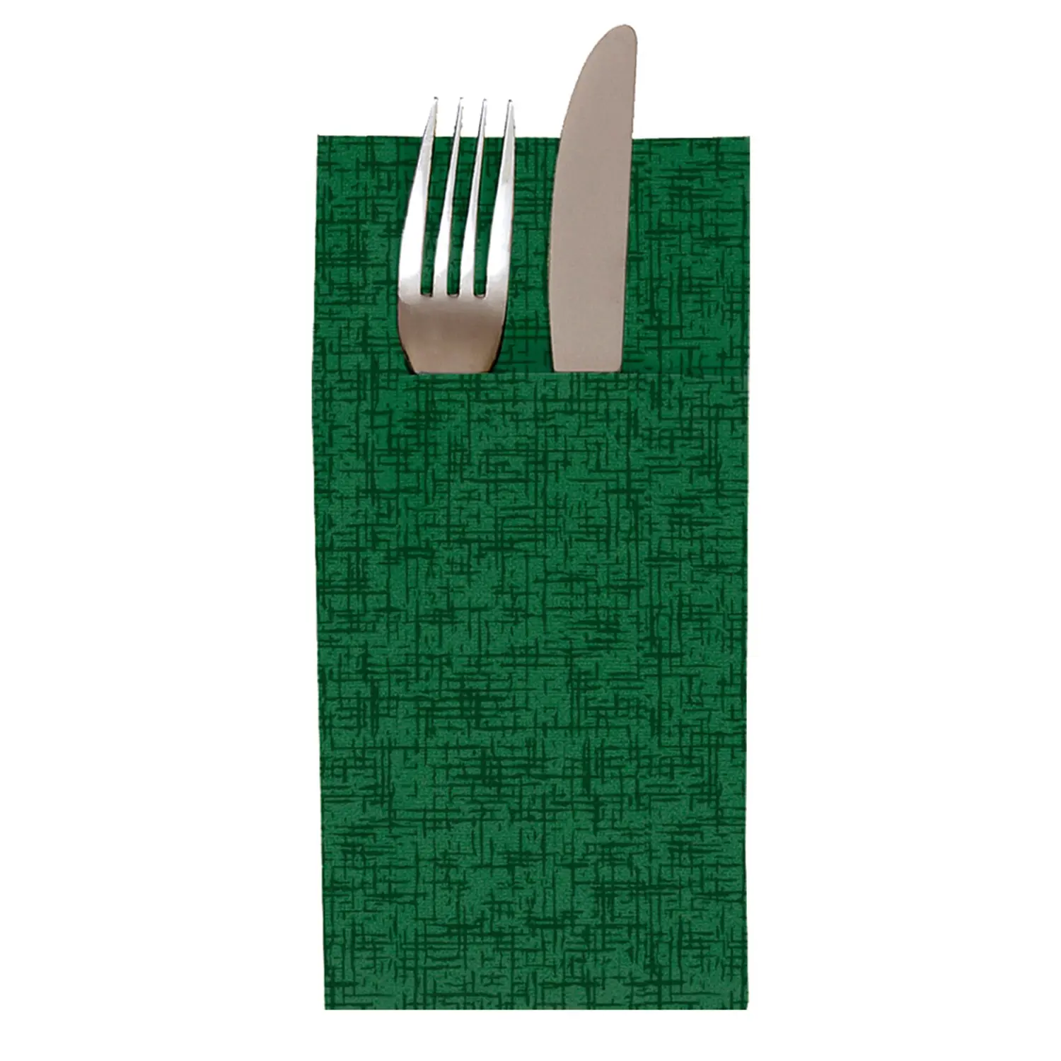 Tovaglioli canguro 'jazz' 55 g/m2 40x40 cm verde giaguaro airlaid (700 unità)