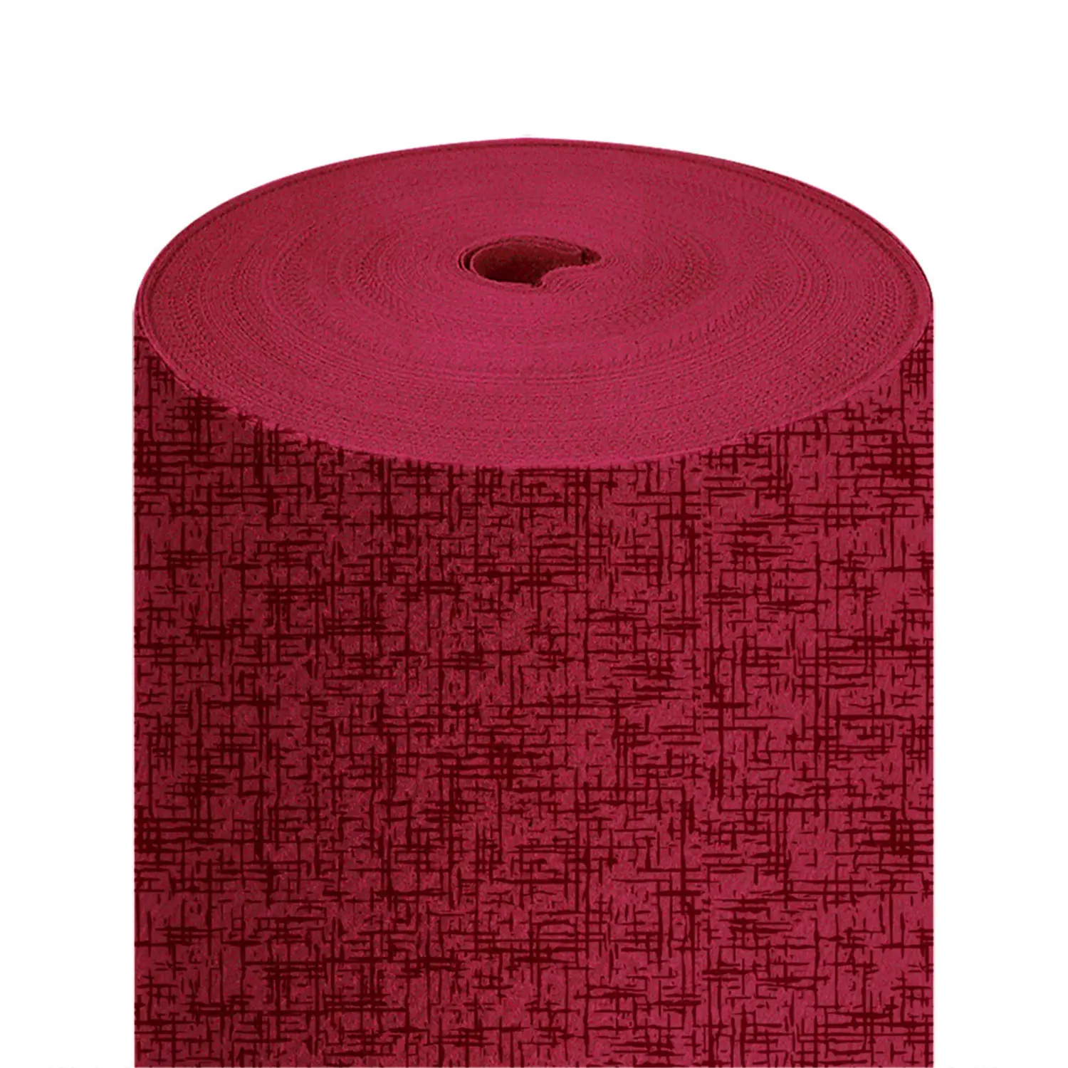 "tu e io" pre. 120cm (20 ser.) 'jazz' 55 g/m2 0,40x24 m bordeaux airlaid (6 unità)